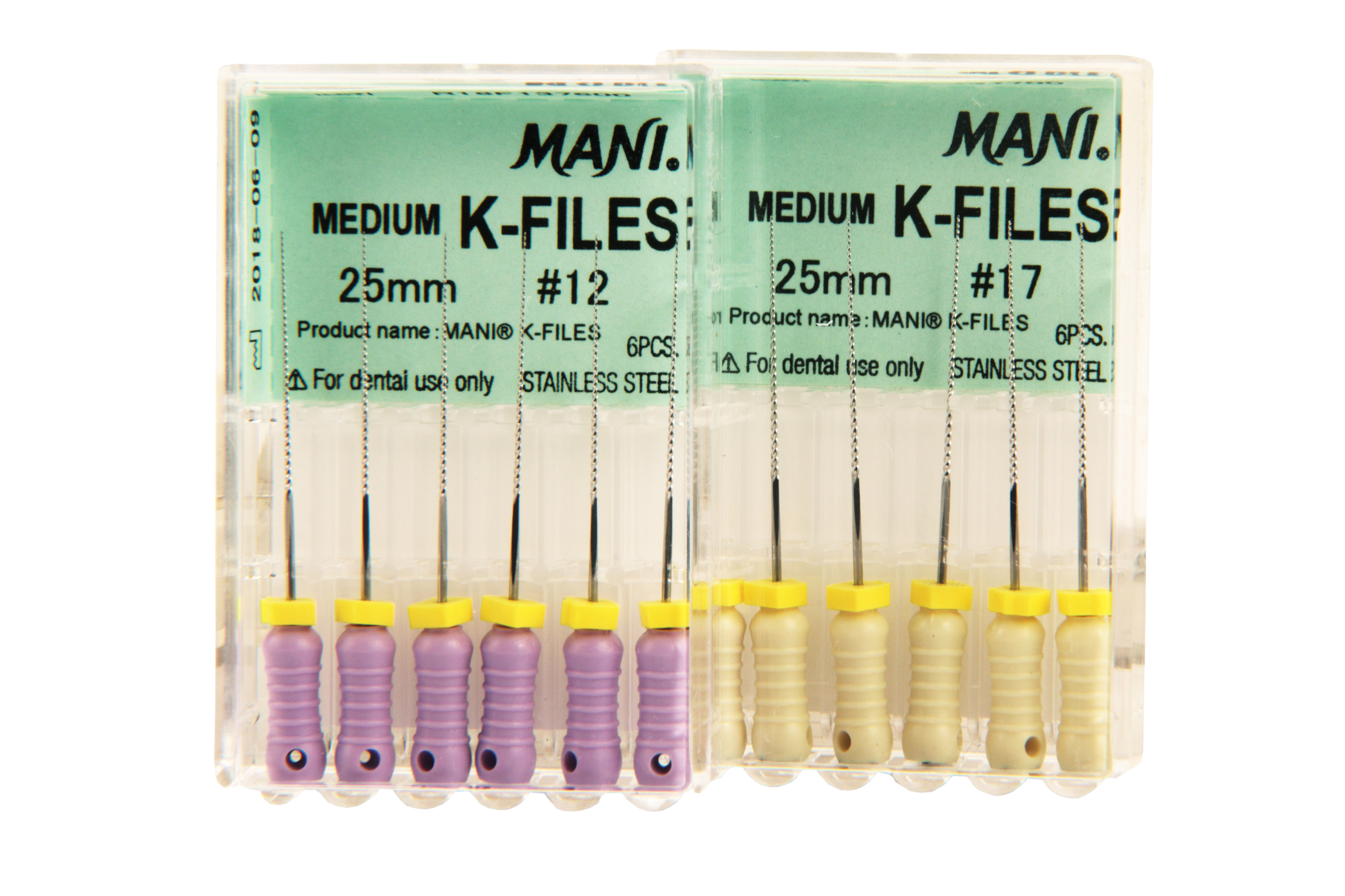 K-Files Средние файлы MANI 6 шт.