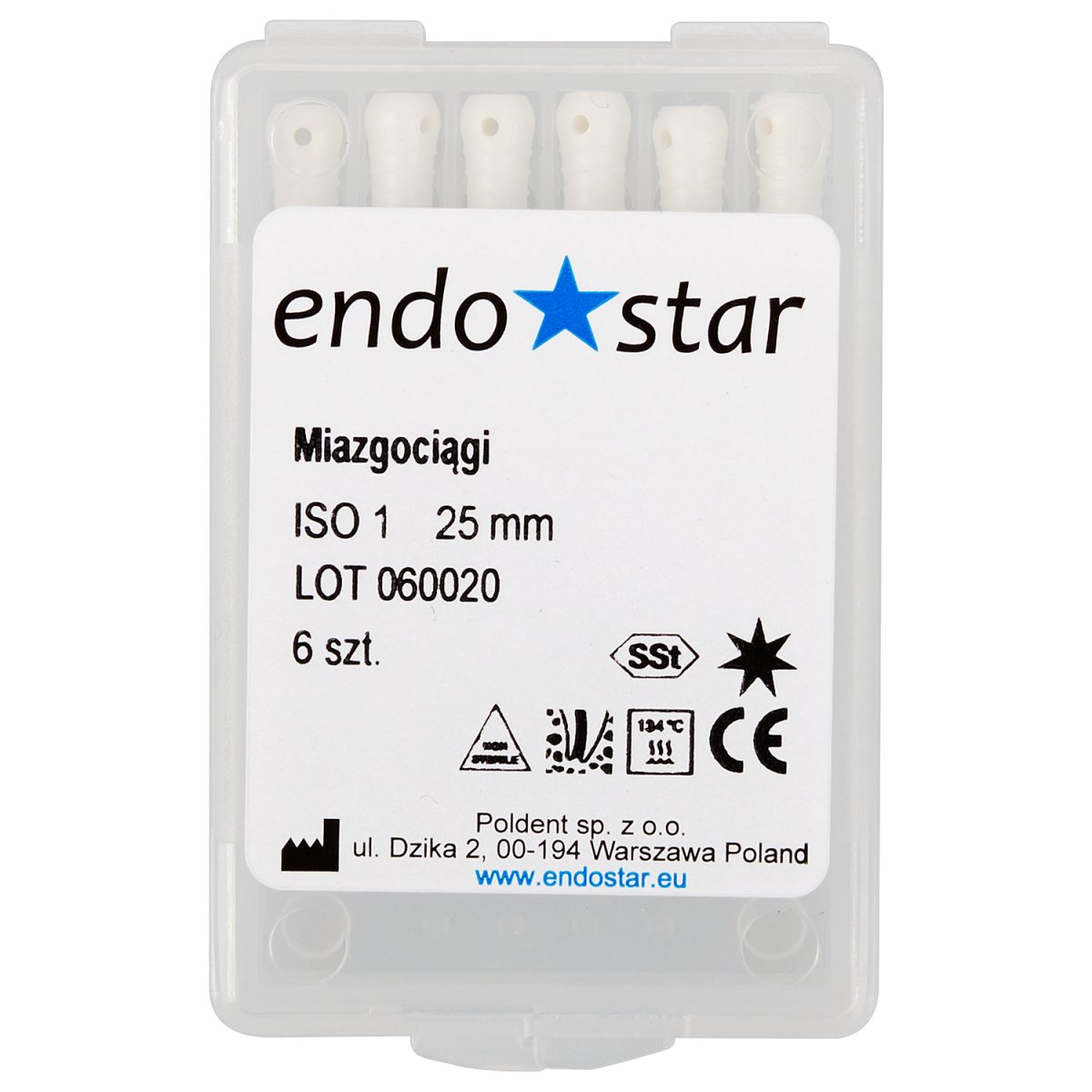 Пульпы 6 шт. Endostar