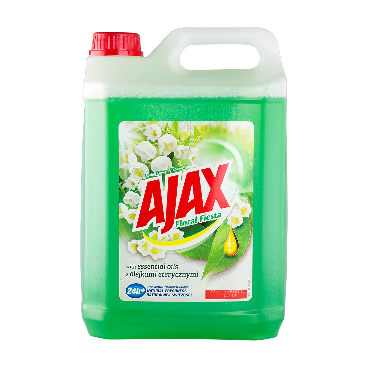 Жидкость для пола Ajax 5 л.