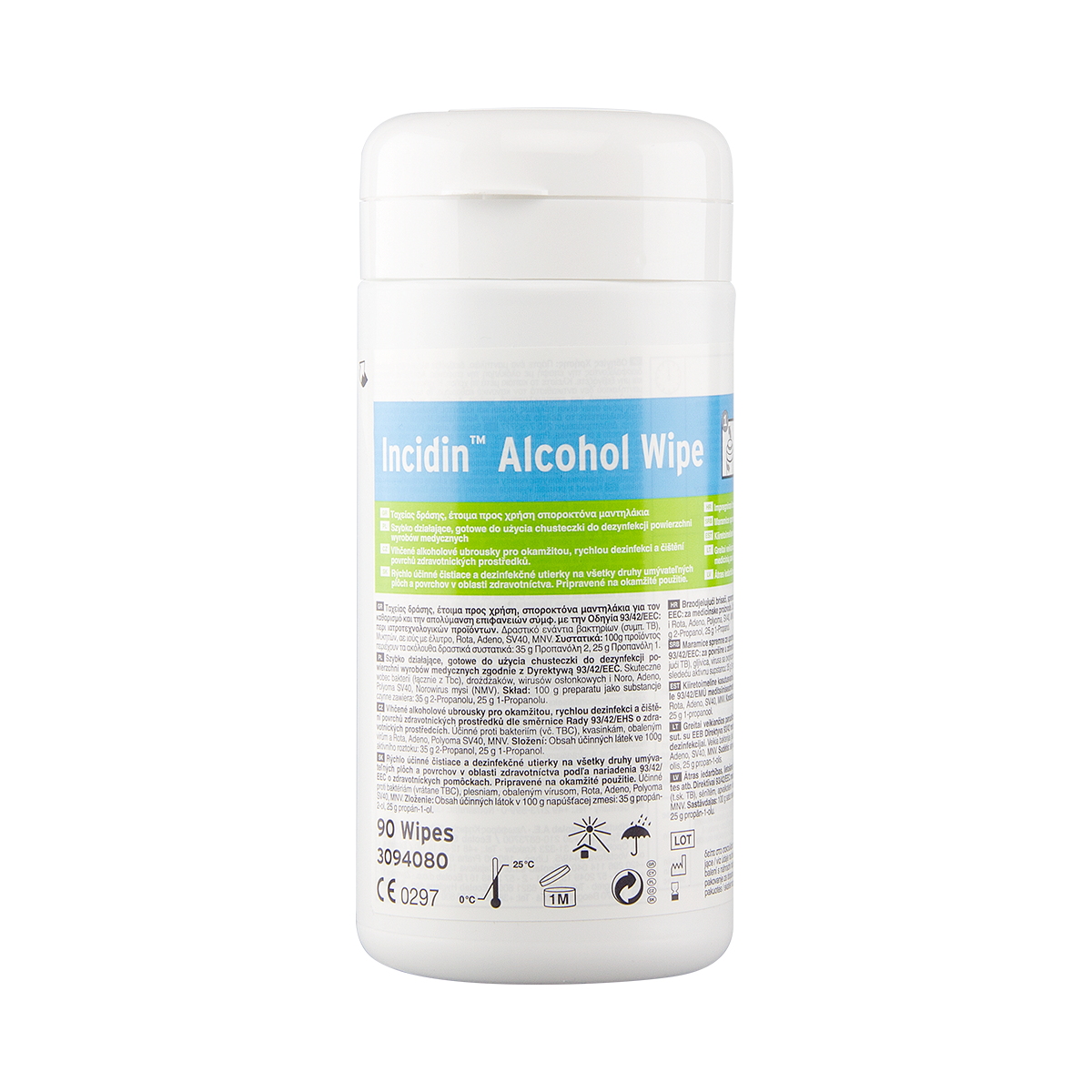 Контейнер для салфеток Incidin Alcohol 90 шт. Эколаб