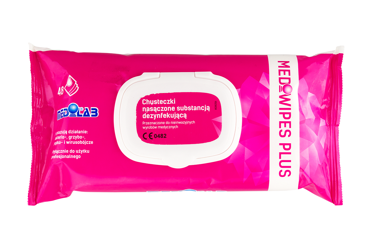 Салфетки дезинфицирующие MEDIWIPES PLUS 48 шт.