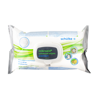 Спиртовые салфетки Microzid Universal Premium flow pack 100 шт. Шульке