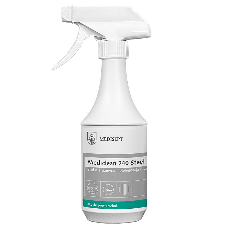 MediClean 240 Steel, 500 мл, Medisept