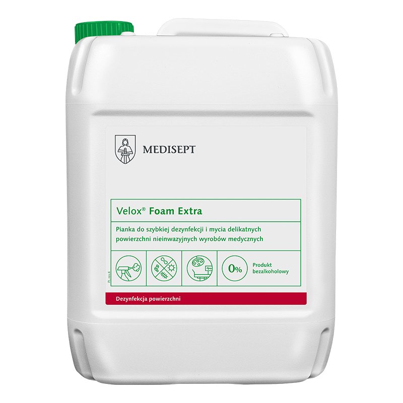 Velox Foam Extra без спирта, 5 л Medisept