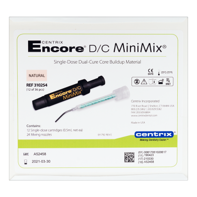 ENCORE DC MiniMix 0,5 мл x 12 шт. Centrix Dental