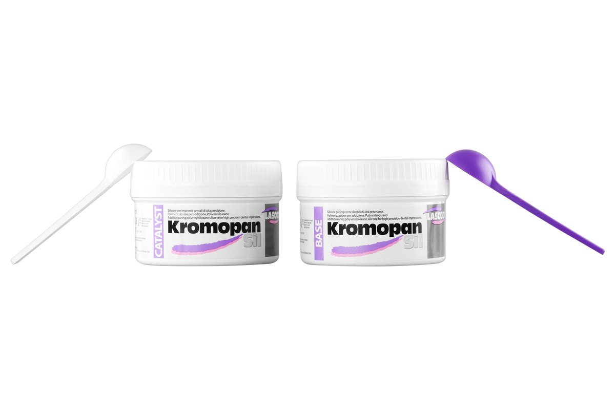 Силиконовая шпатлевка Kromopan SIL A, мягкая, 300 мл, 2 шт. Lascod