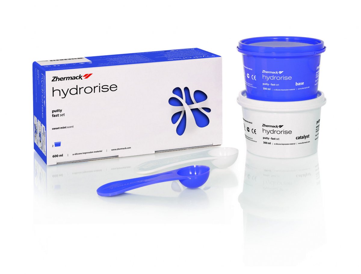 Быстросохнущая шпатлевка Hydrorise, 600 мл, Zhermack