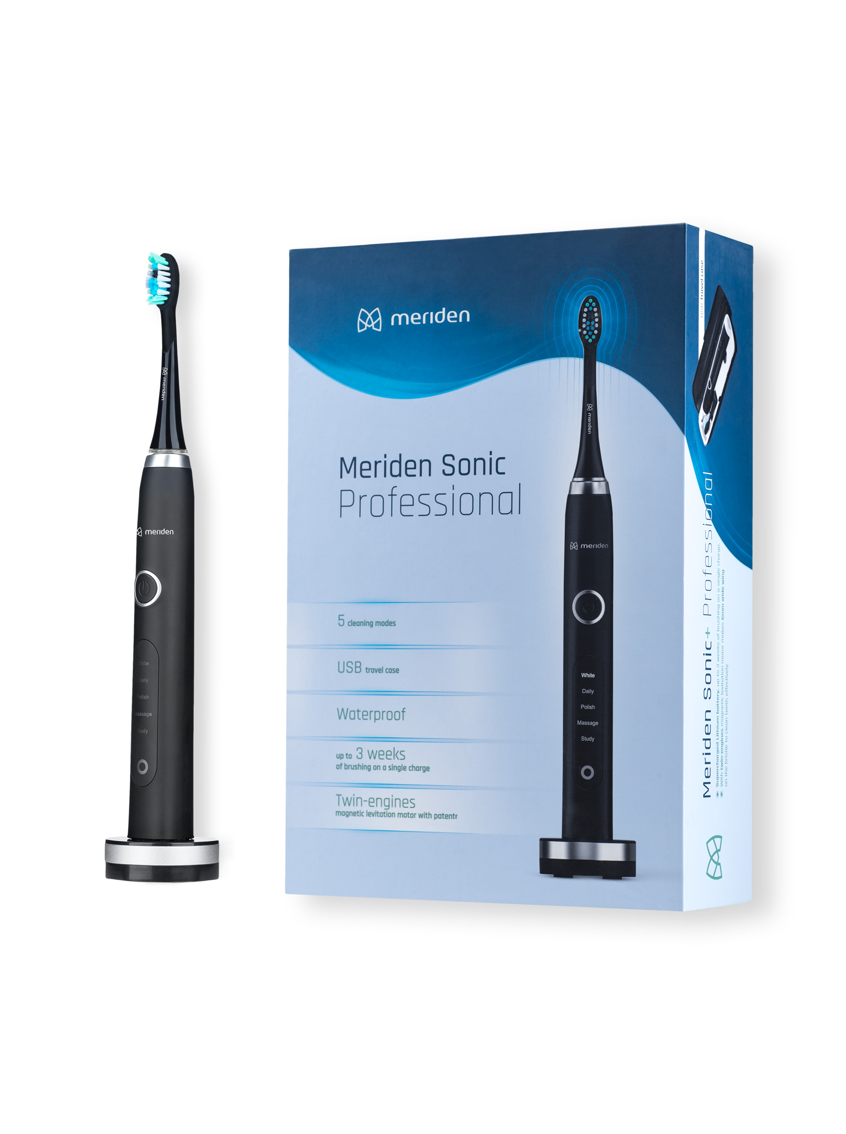 Meriden Sonic+ Профессиональная звуковая зубная щетка