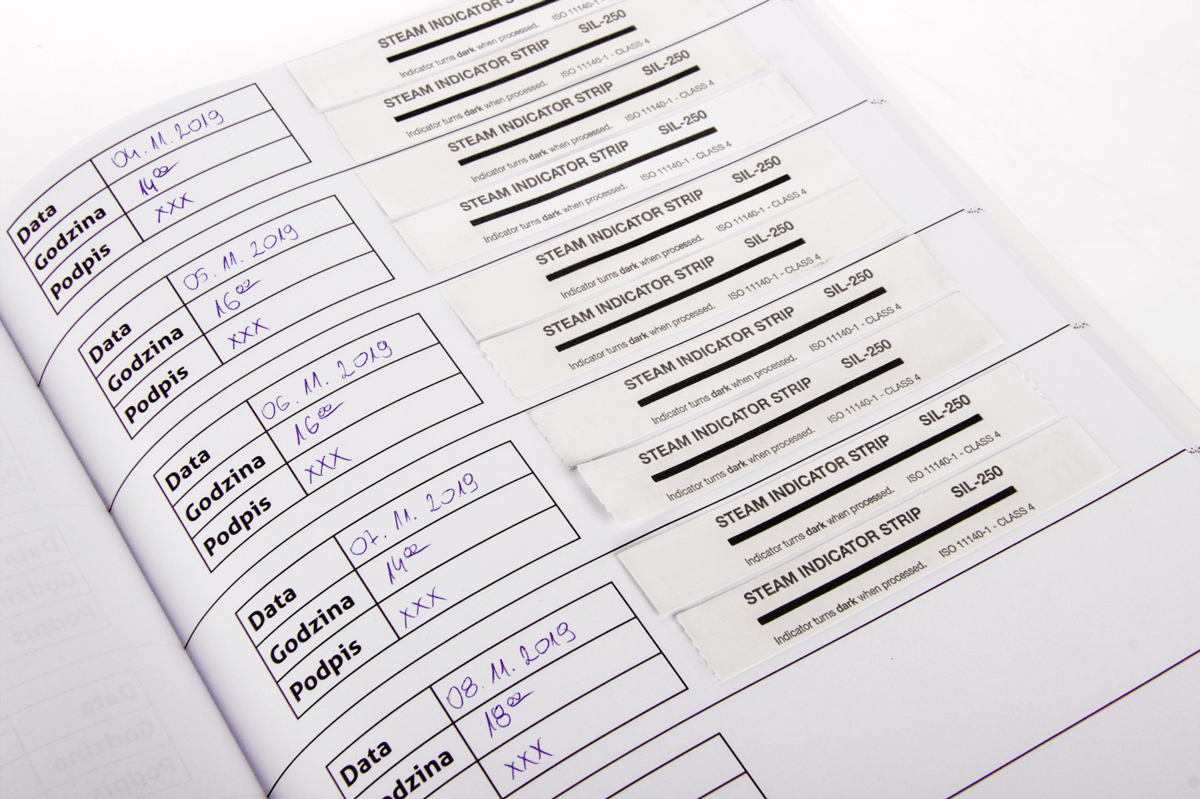 Журнал учёта процессов стерилизации