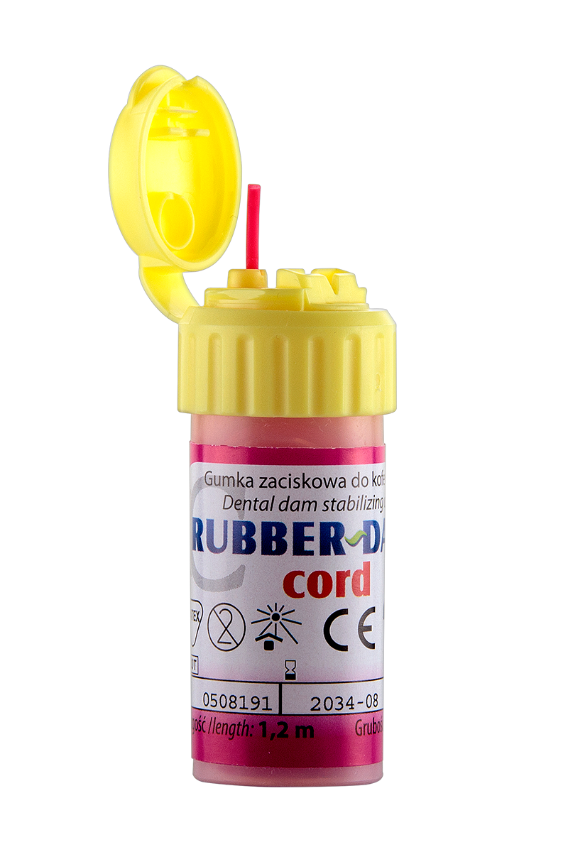 Зажимная лента для шнура Rubber-Dam 1,2 м Cerkamed