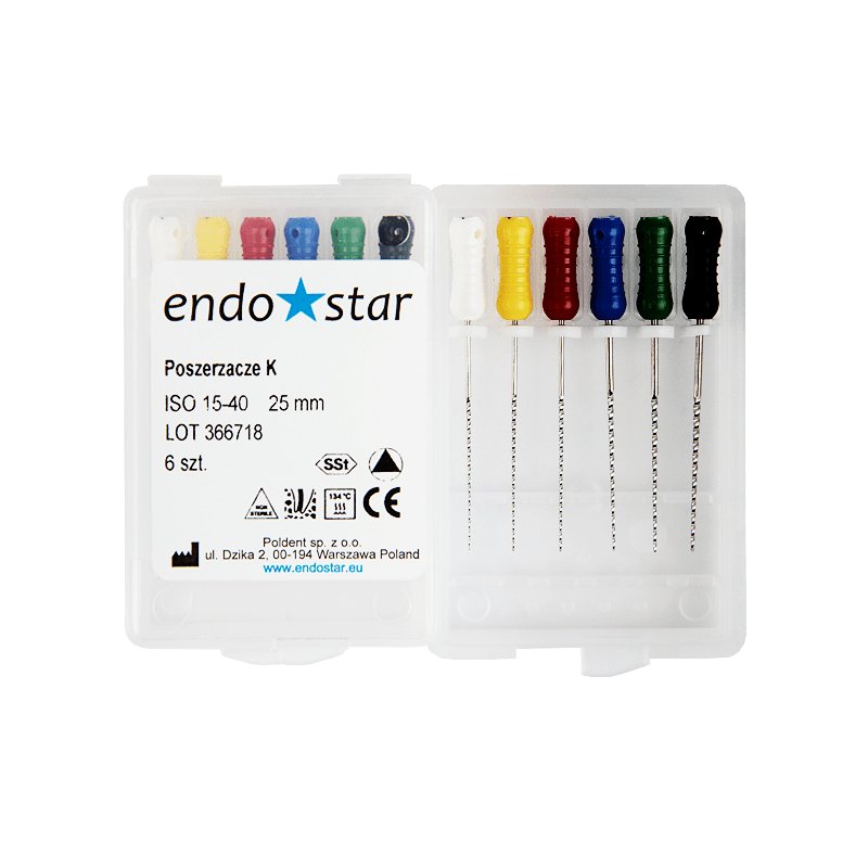 Расширители K 6 шт. Endostar
