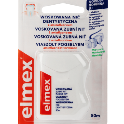 Зубная нить elmex 50 м