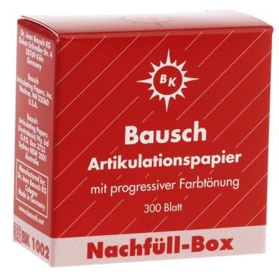 Калька прямоугольная 200μ красная 300 шт. BK 1002 Bausch