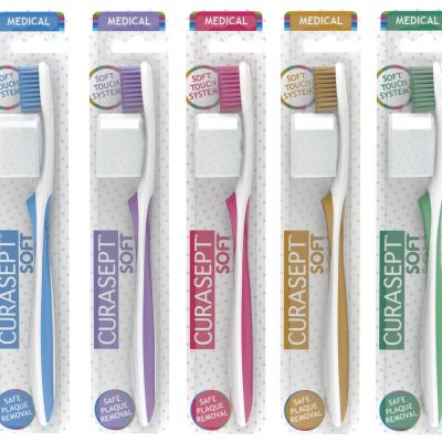 Зубная щетка CURASEPT Soft Medical