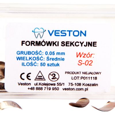 Металлические секционные формовки 50 шт. Veston — фото 3